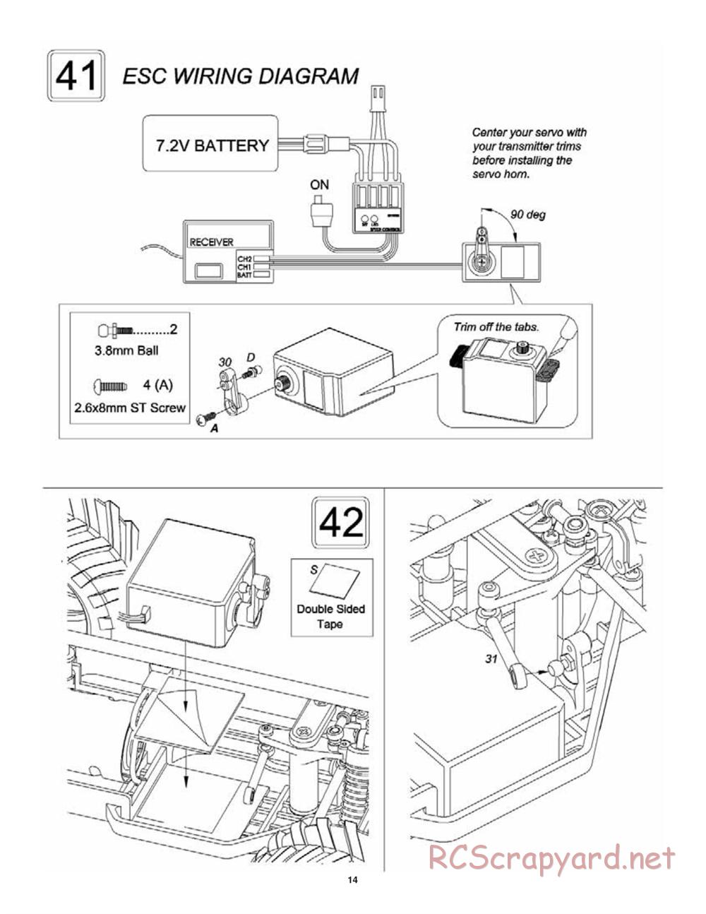 Duratrax - Mini-Quake - Manual - Page 14