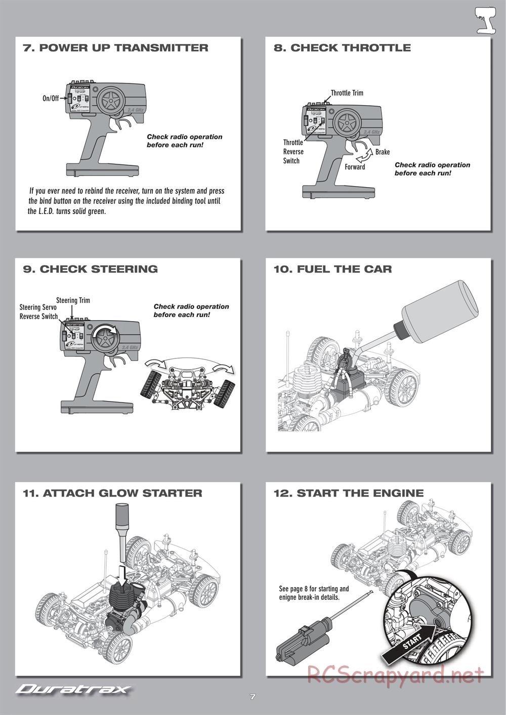 Duratrax - Nissan GT-R - Manual - Page 7