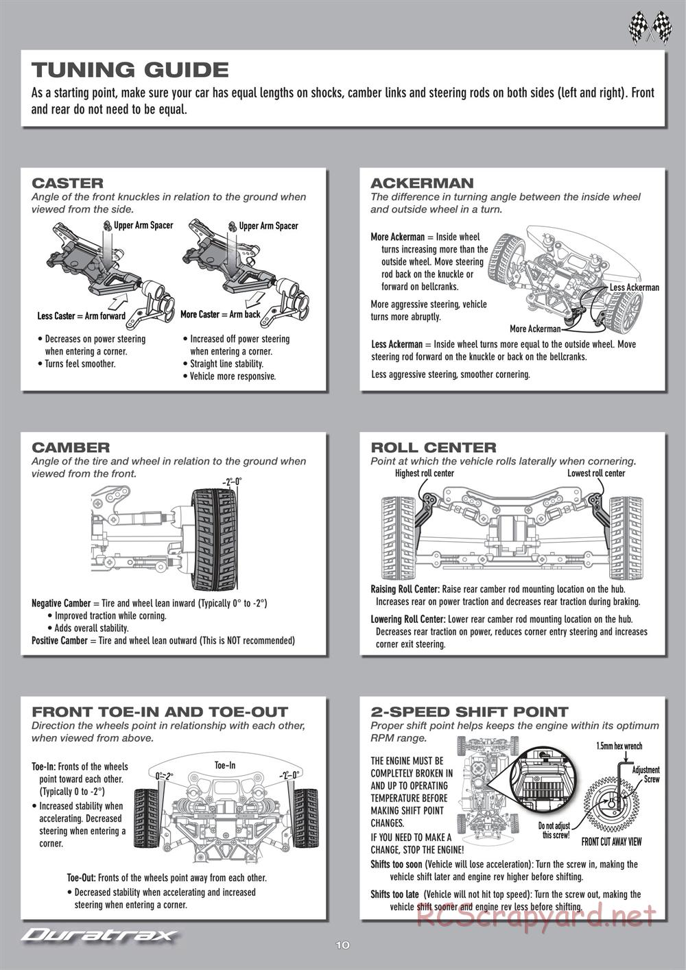 Duratrax - Nissan GT-R - Manual - Page 10