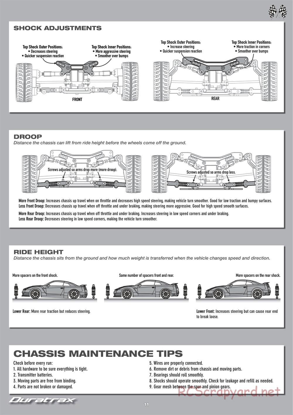 Duratrax - Nissan GT-R - Manual - Page 11