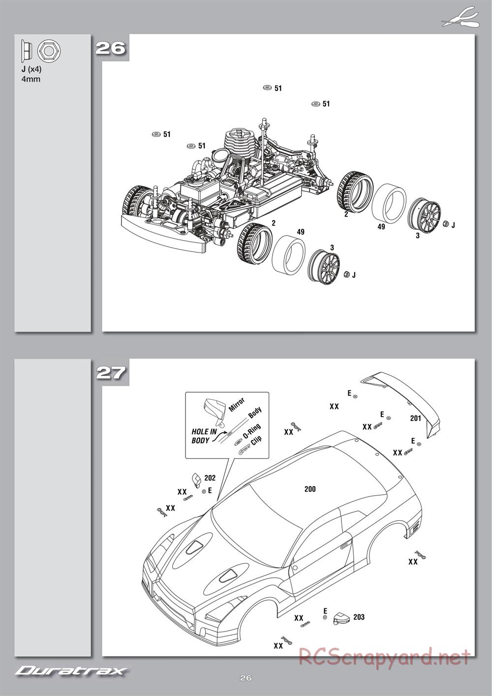 Duratrax - Nissan GT-R - Manual - Page 26