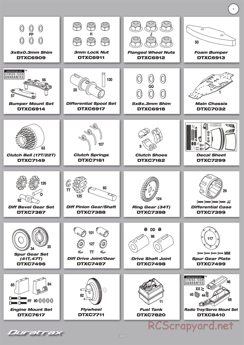 Duratrax - Nissan GT-R - Manual - Page 34