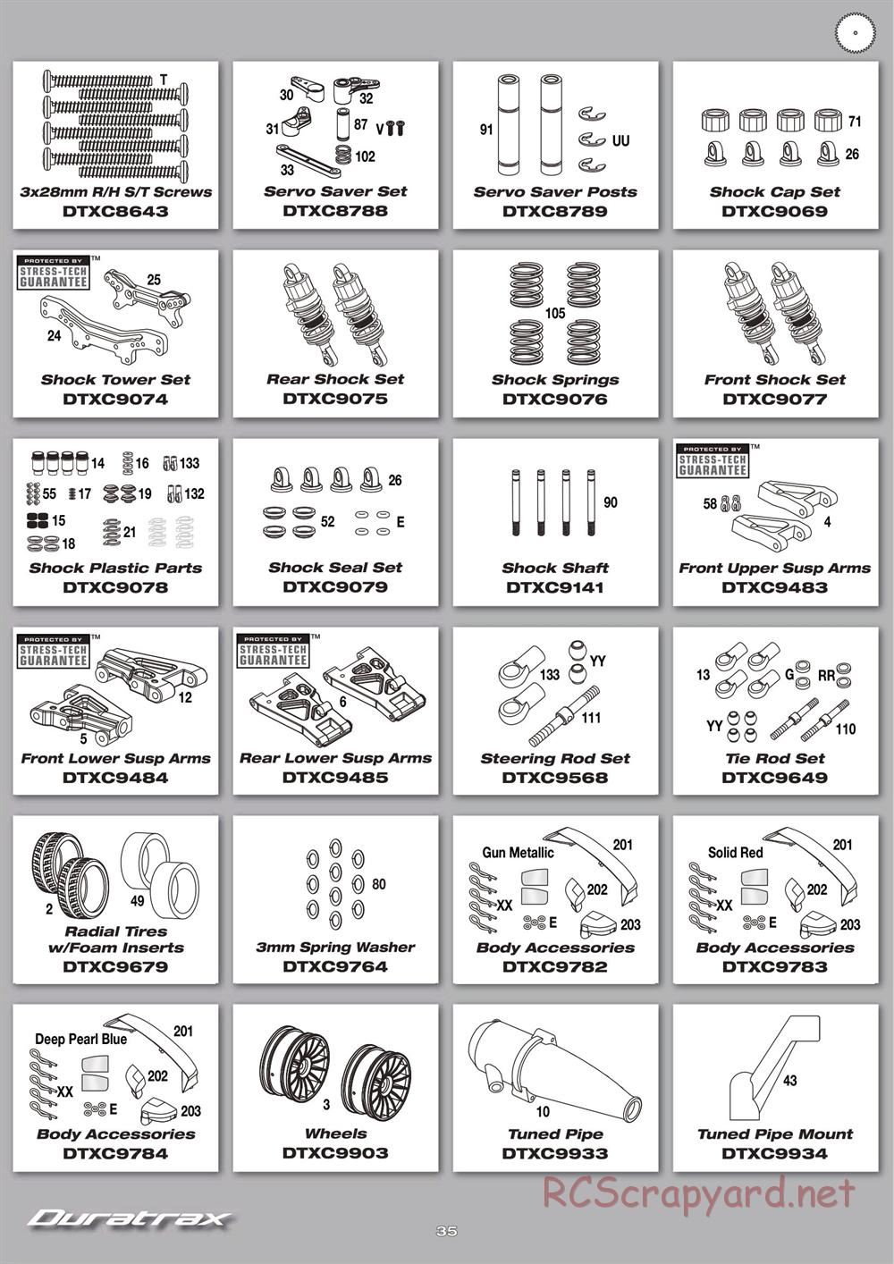 Duratrax - Nissan GT-R - Manual - Page 35