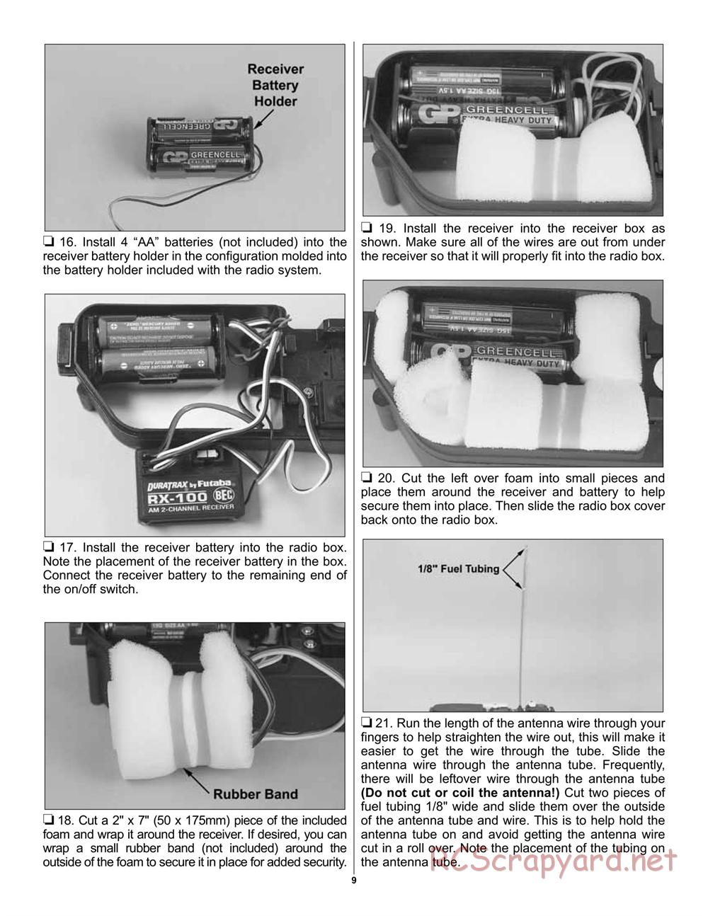 Duratrax - Nitro Demon - Manual - Page 9