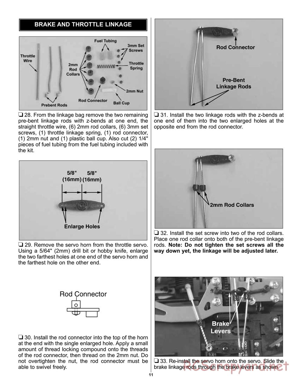 Duratrax - Nitro Demon - Manual - Page 11