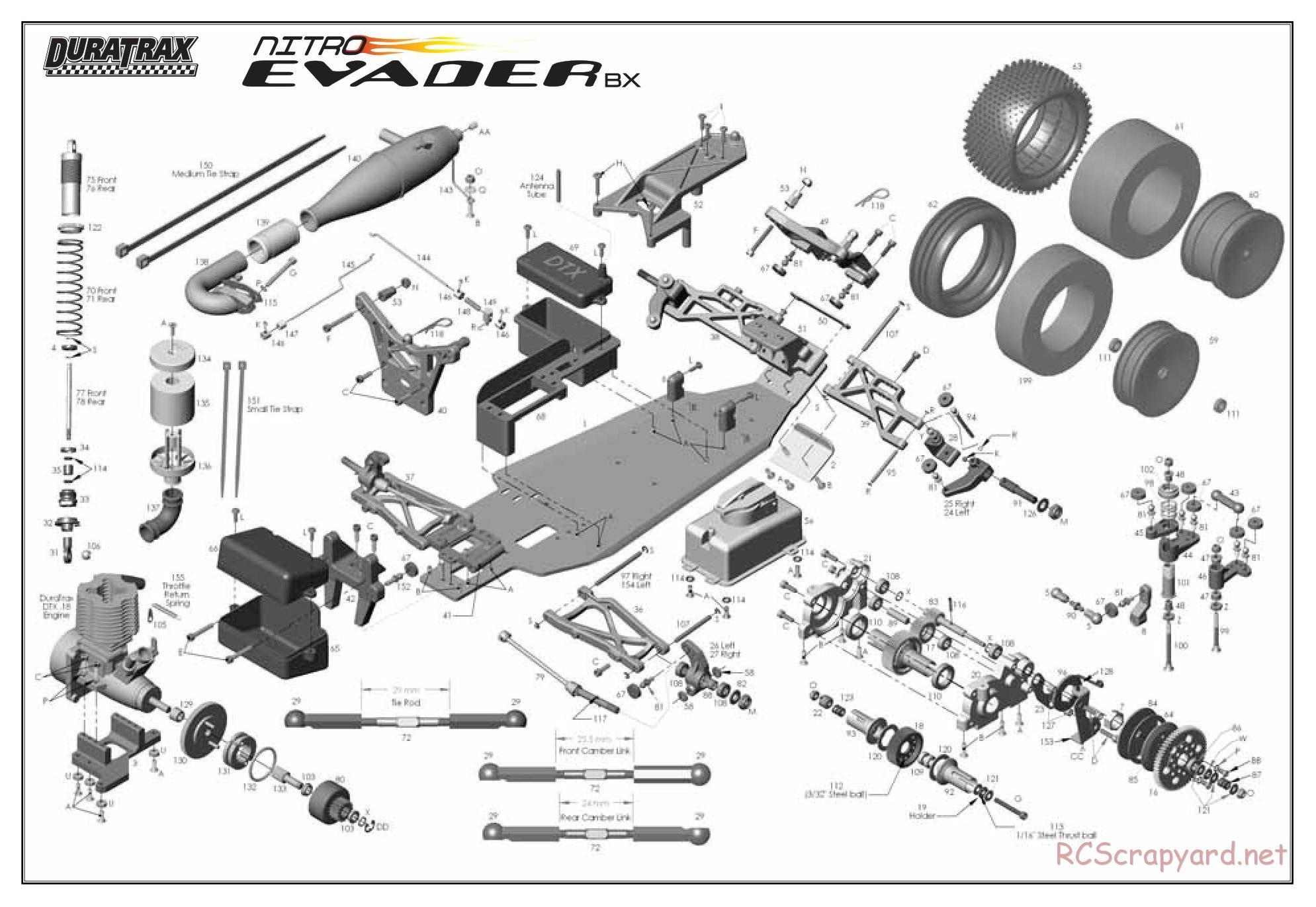 Duratrax - Nitro Evader BX - Exploded Views - Page 3