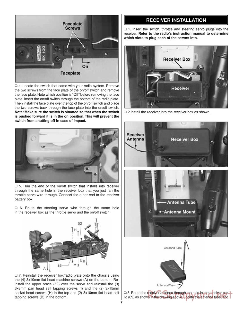 Duratrax - Nitro Evader BX - Manual - Page 7