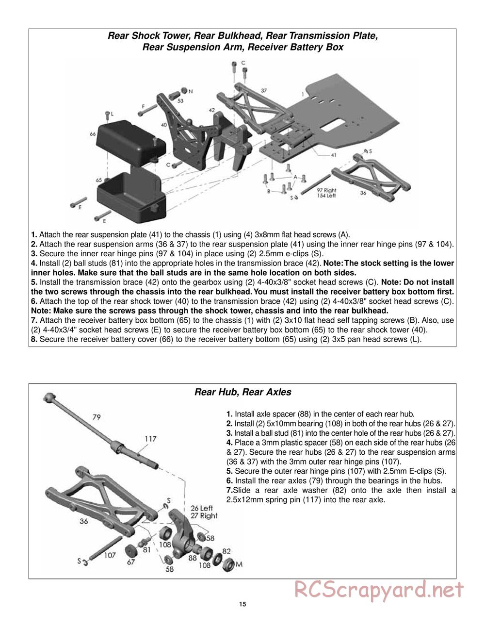 Duratrax - Nitro Evader BX - Manual - Page 15