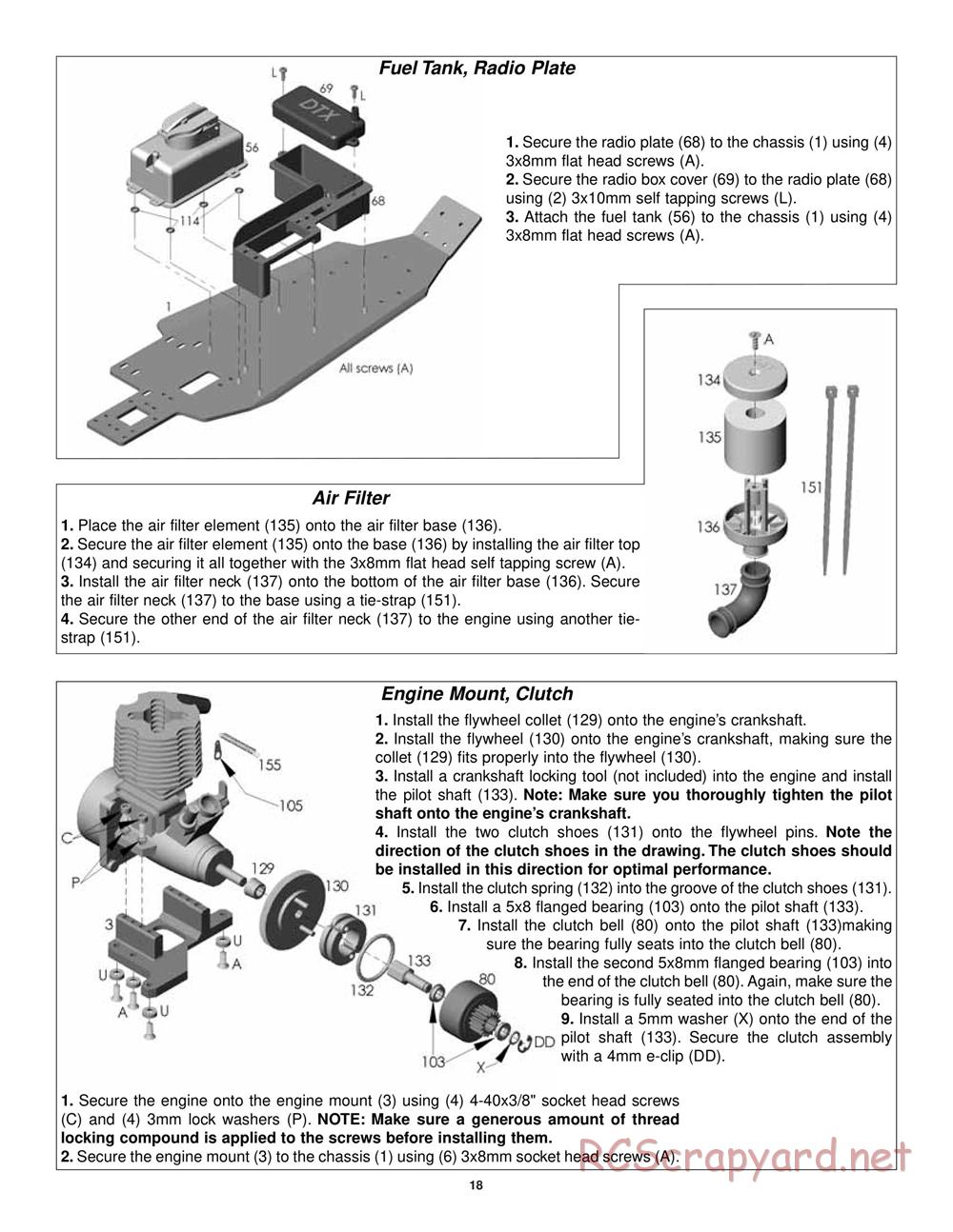 Duratrax - Nitro Evader BX - Manual - Page 18