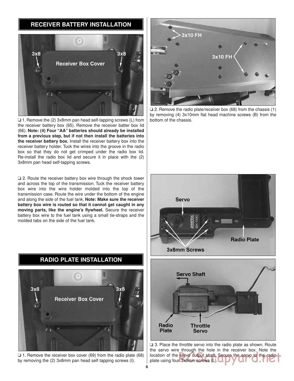 Duratrax - Nitro Evader ST - Manual - Page 6