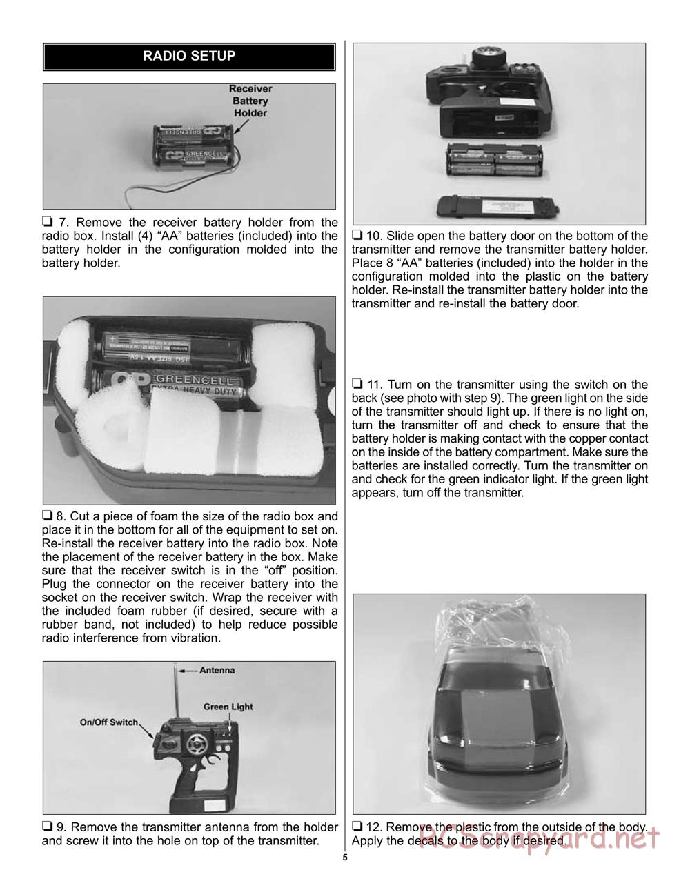 Duratrax - Nitro Quake - Manual - Page 5