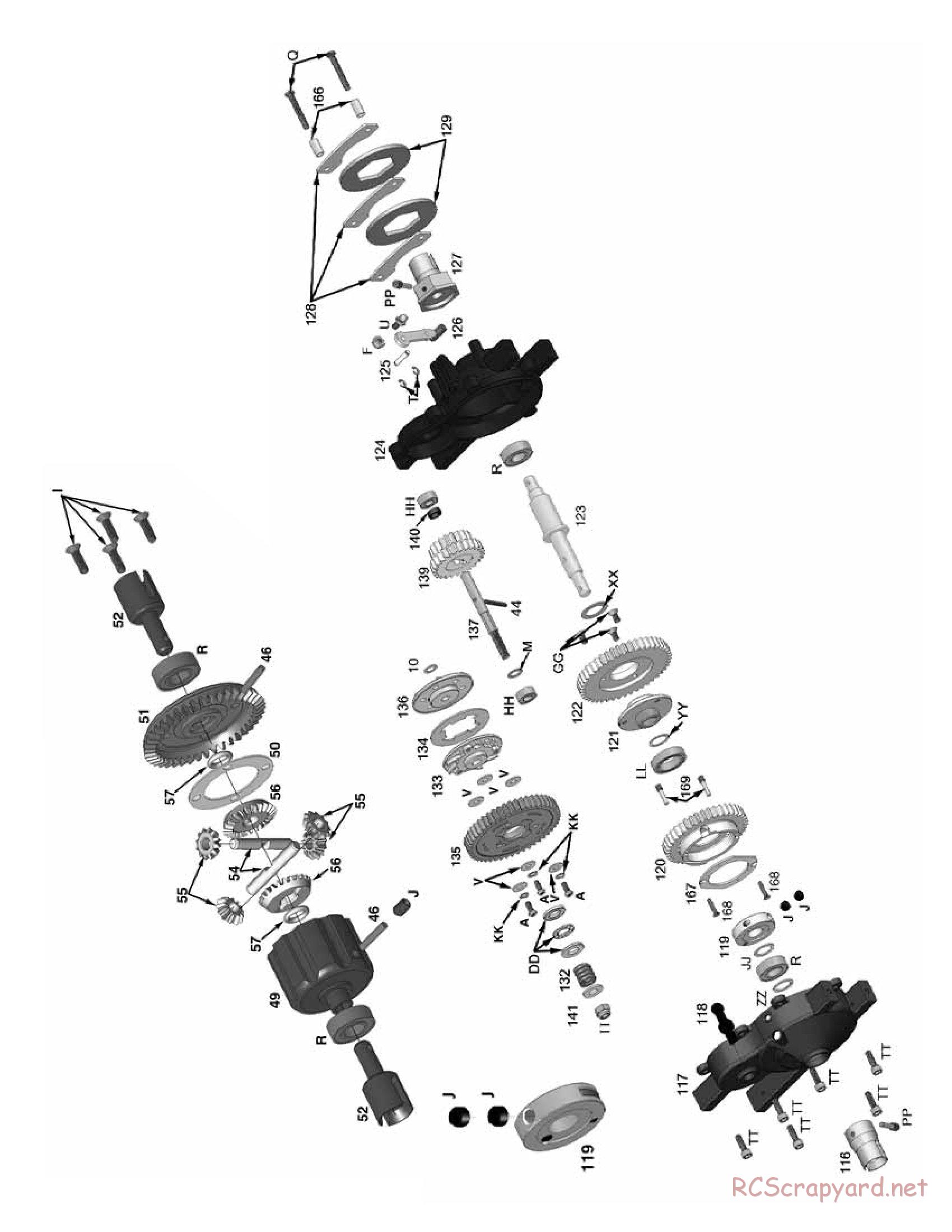 Duratrax - RT-X-27 - Exploded Views - Page 11