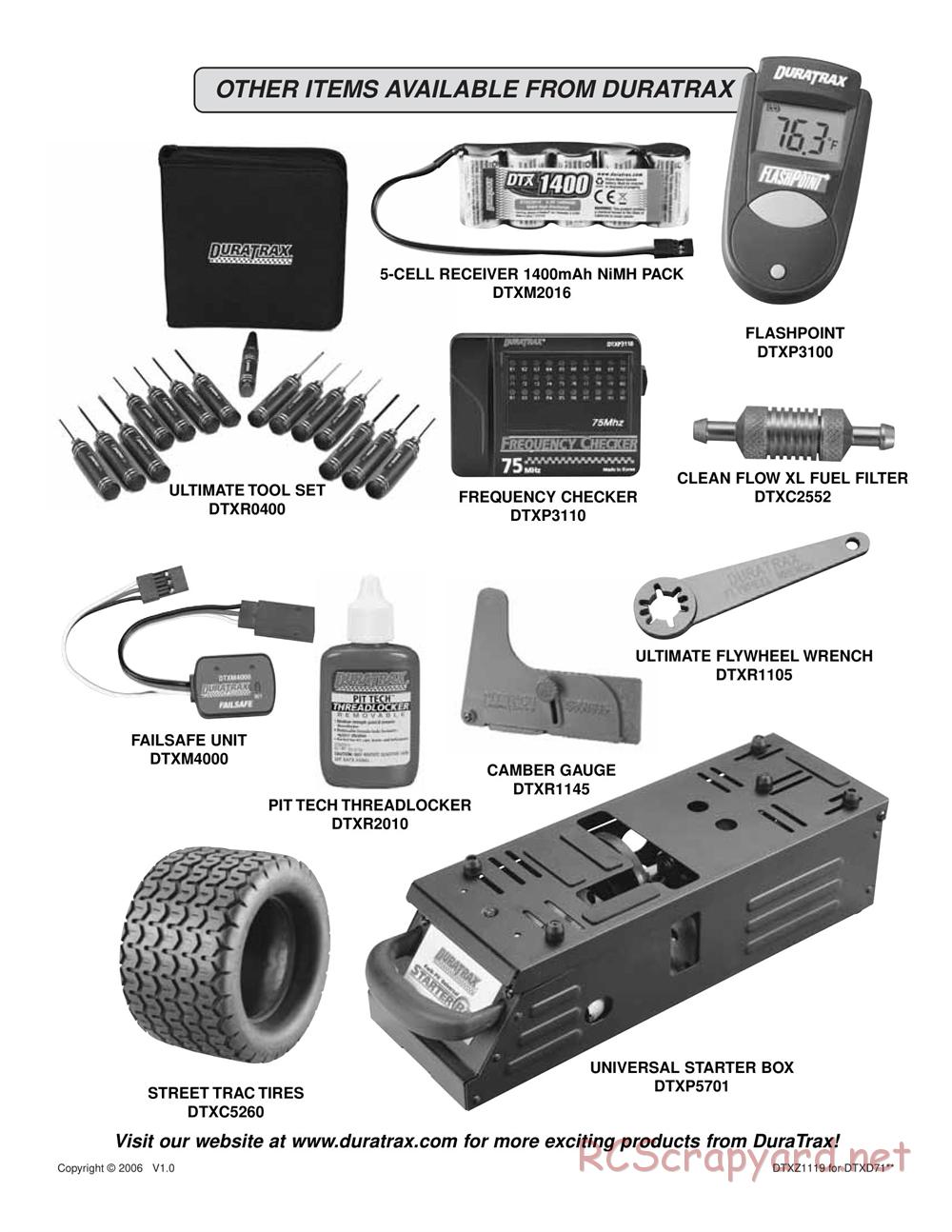 Duratrax - RT-X-27 - Manual - Page 24