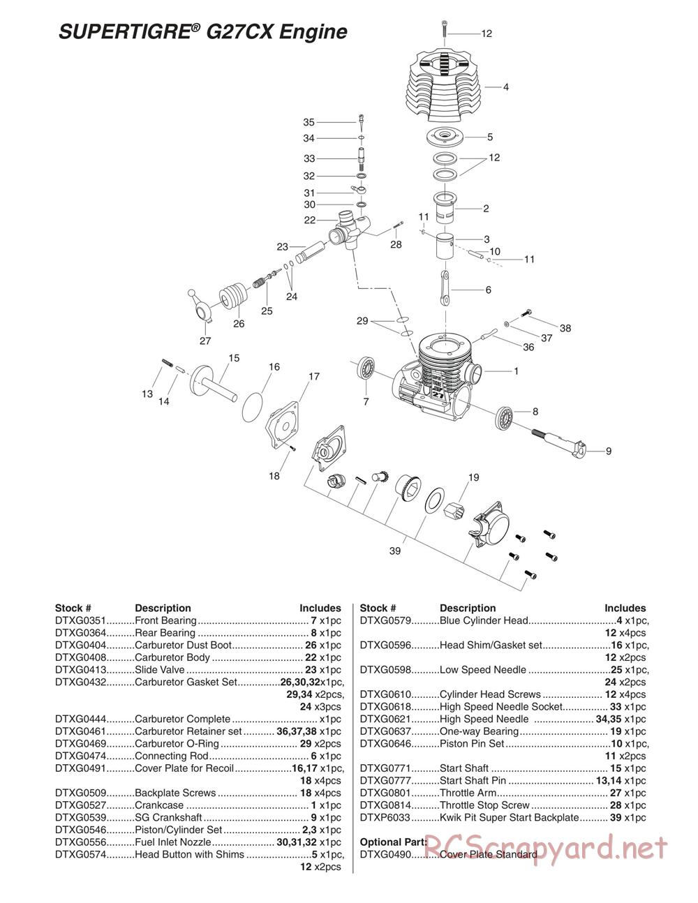 Duratrax - Raze ST - Exploded Views - Page 5