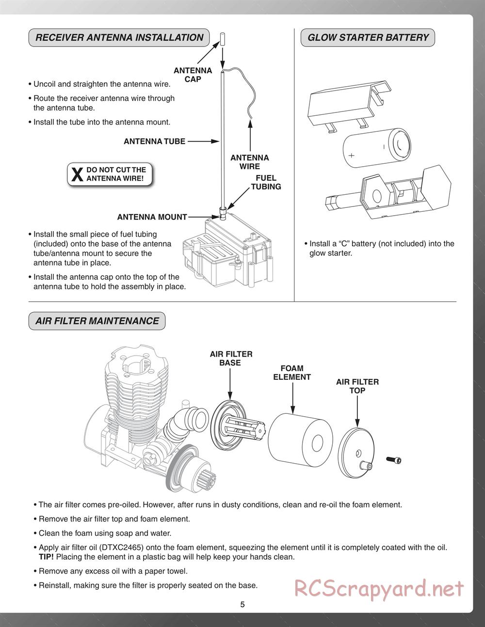 Duratrax - Raze ST - Manual - Page 5