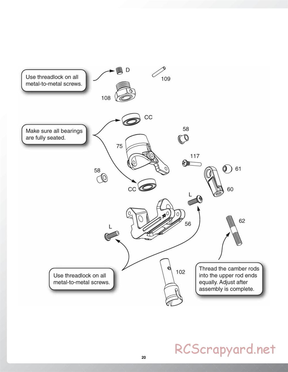 Duratrax - Raze - Manual - Page 20