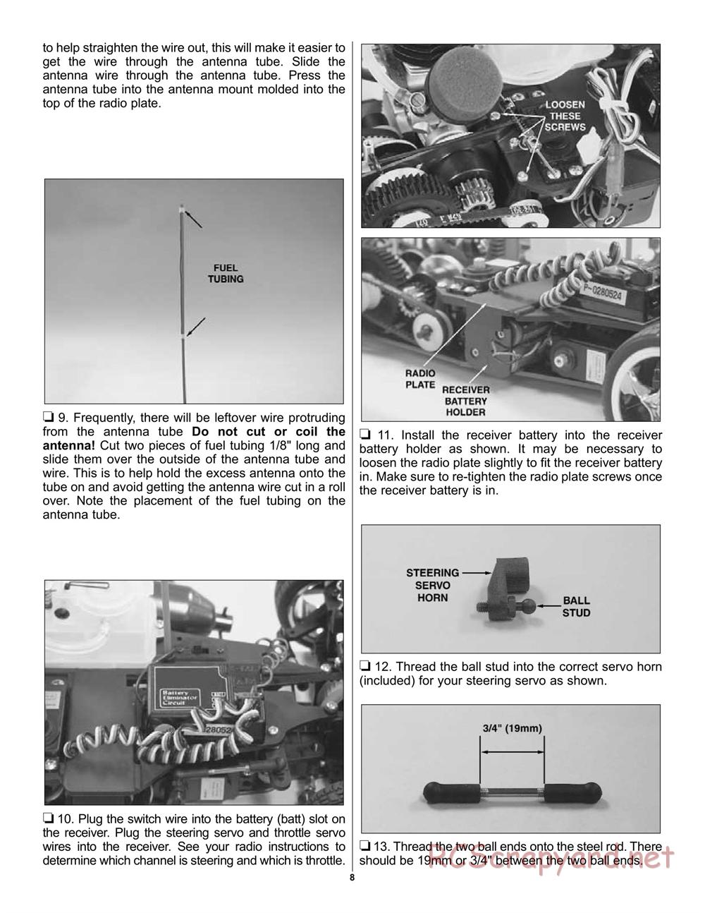 Duratrax - Street Force GP - Manual - Page 8