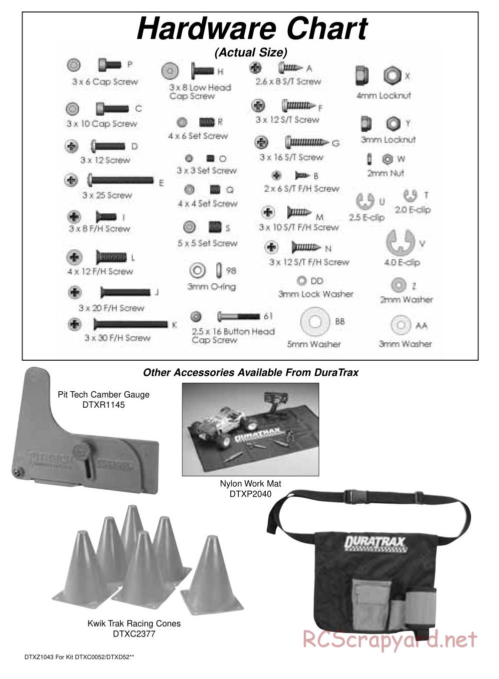 Duratrax - Street Force GP2 - Exploded Views - Page 5