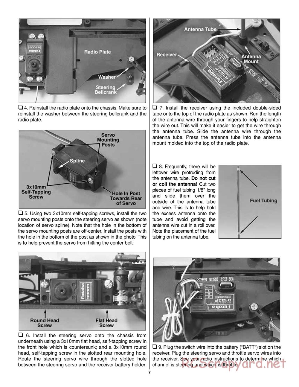 Duratrax - Street Force GP2 - Manual - Page 7