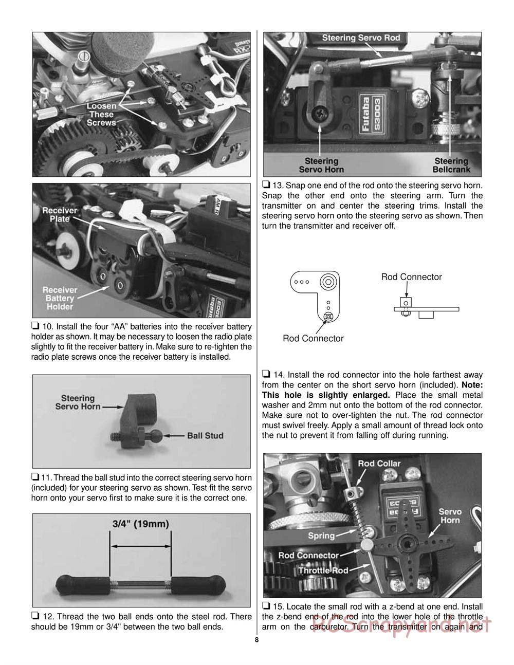 Duratrax - Street Force GP2 - Manual - Page 8