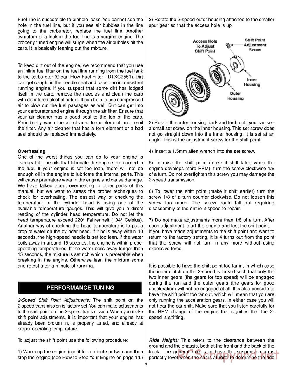 Duratrax - Thunder Quake - Manual - Page 9