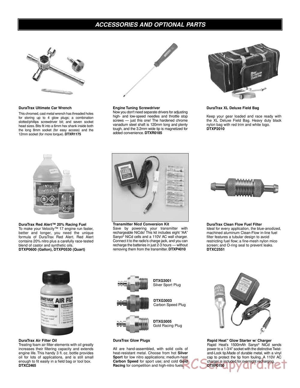 Duratrax - Thunder Quake - Manual - Page 12