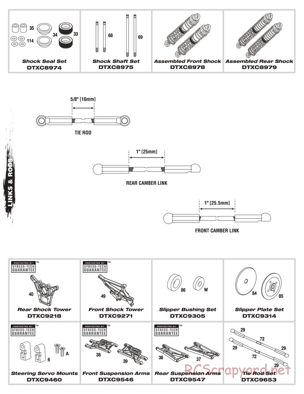 Duratrax - VW Baja Bug - Exploded Views - Page 7