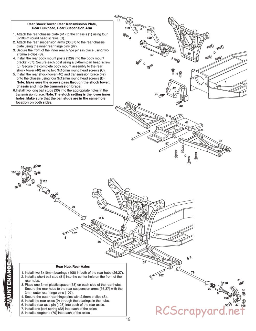 Duratrax - VW Baja Bug - Manual - Page 12