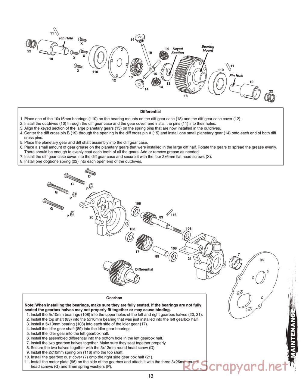 Duratrax - VW Baja Bug - Manual - Page 13