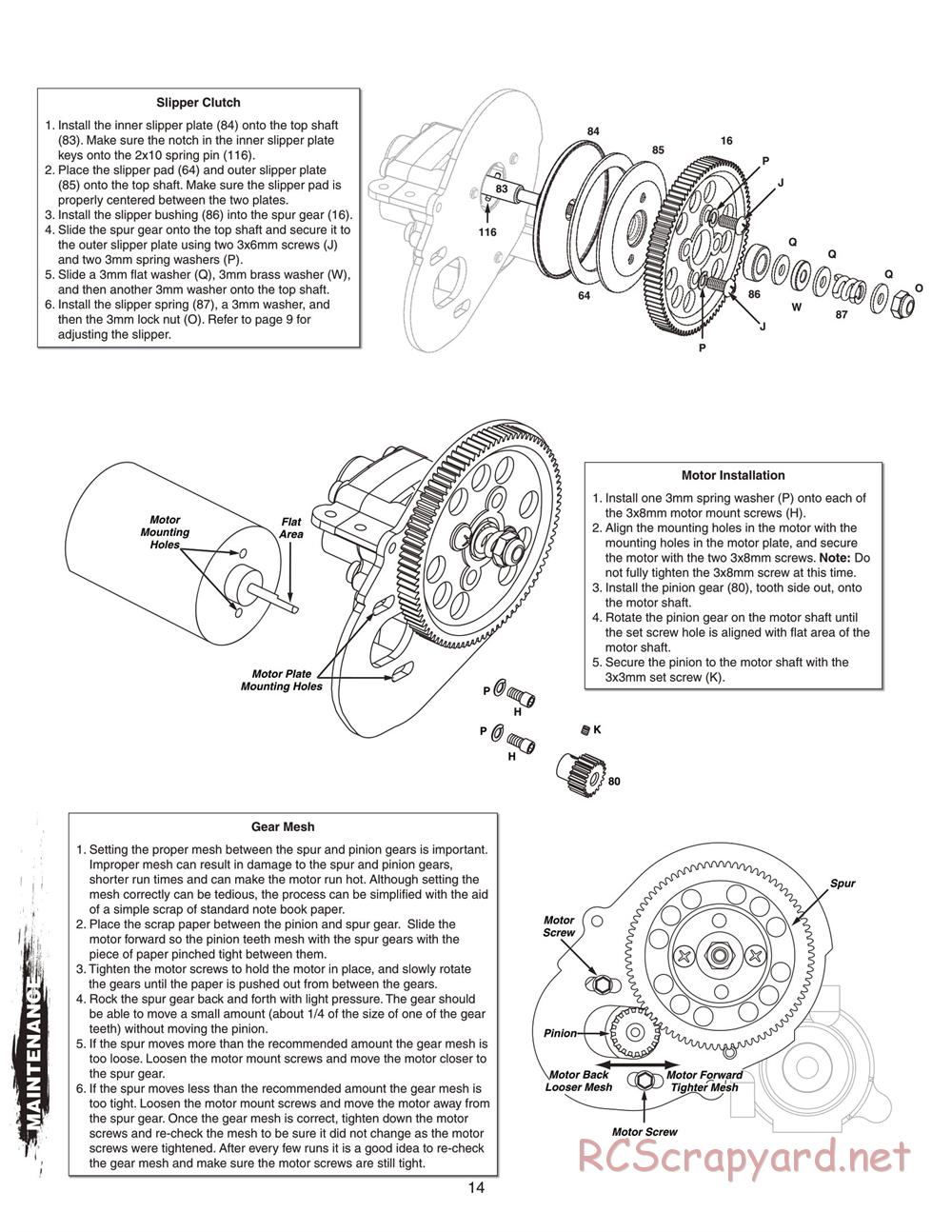 Duratrax - VW Baja Bug - Manual - Page 14