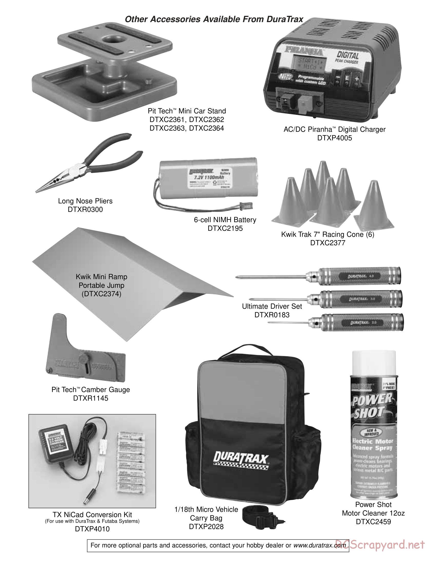 Duratrax - Vendetta Buggy - Exploded Views - Page 5