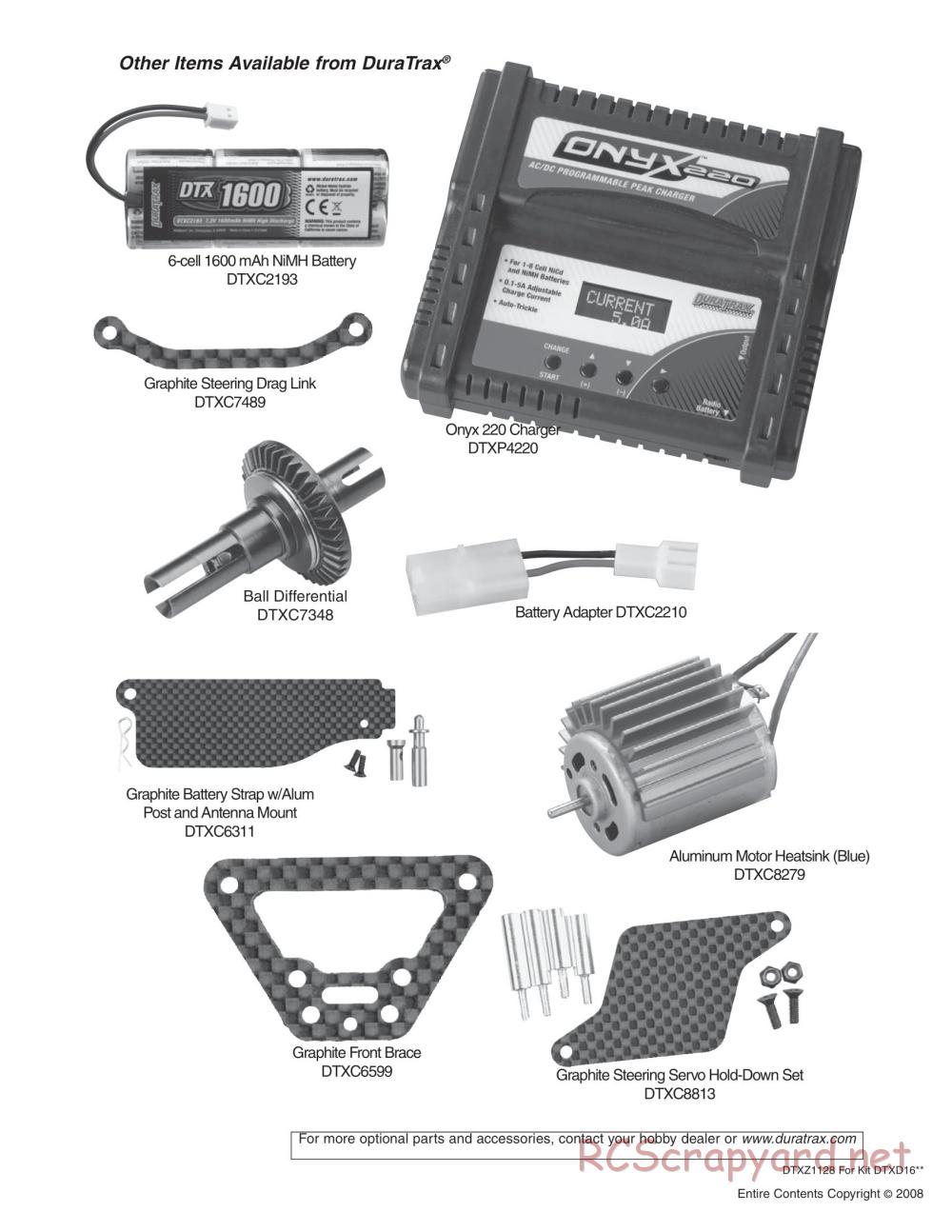 Duratrax - Vendetta Rally - Exploded Views - Page 5