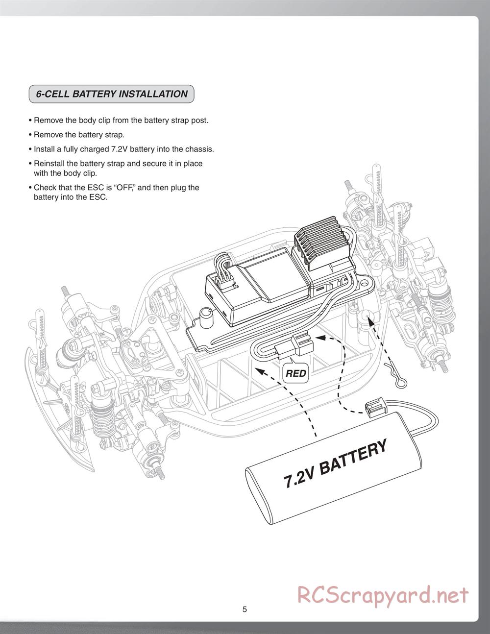 Duratrax - Vendetta Rally - Manual - Page 5