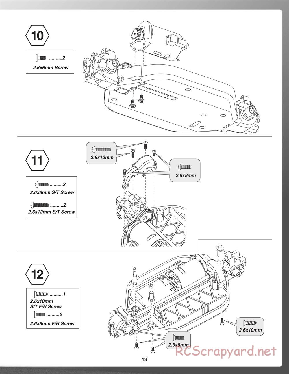 Duratrax - Vendetta Rally - Manual - Page 13