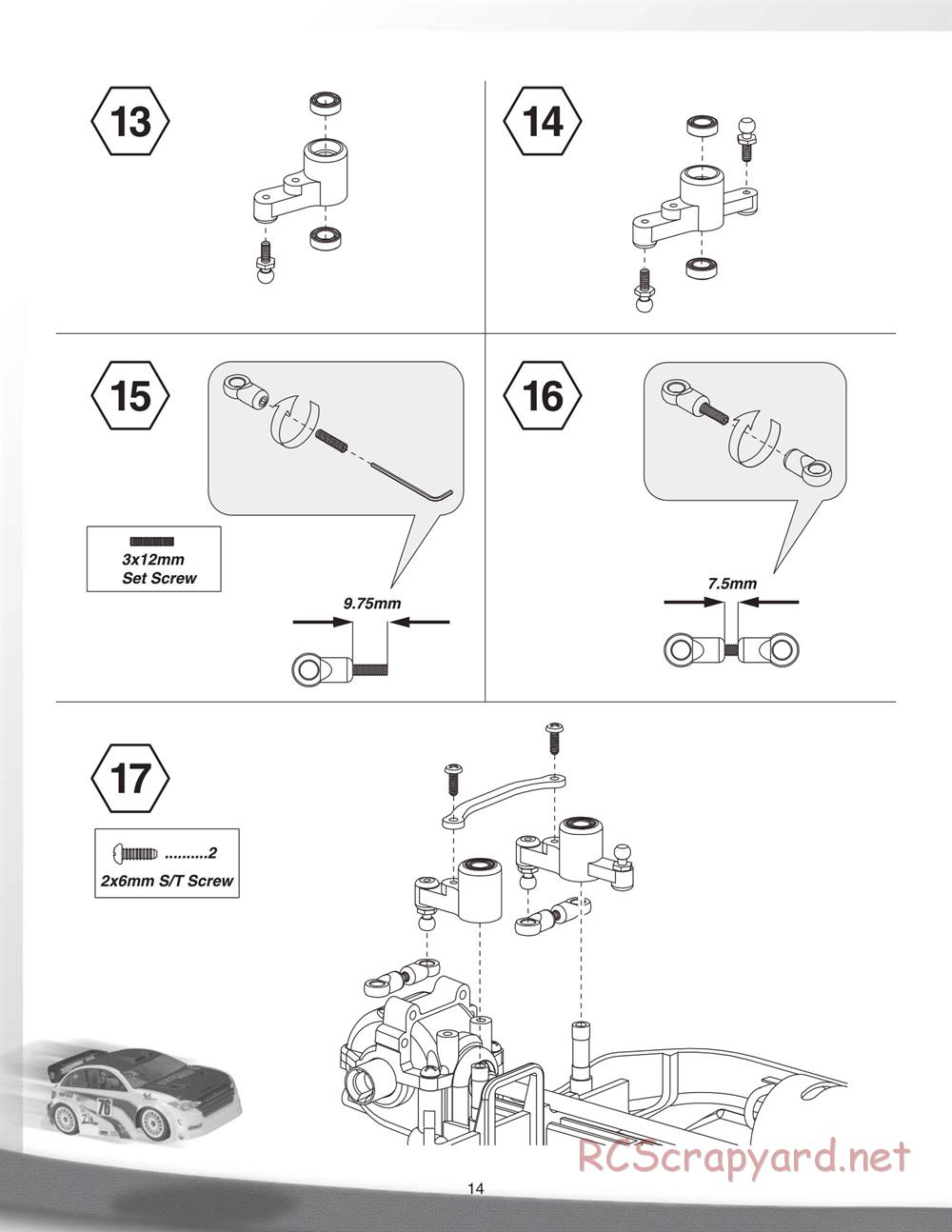 Duratrax - Vendetta Rally - Manual - Page 14