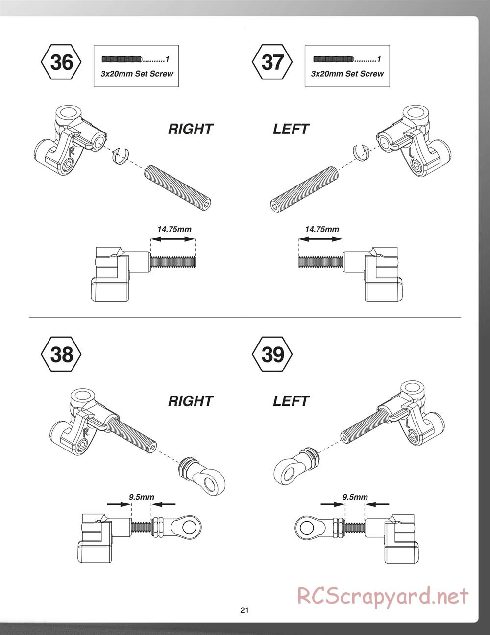 Duratrax - Vendetta Rally - Manual - Page 21