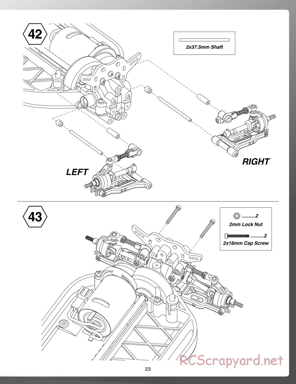 Duratrax - Vendetta Rally - Manual - Page 23