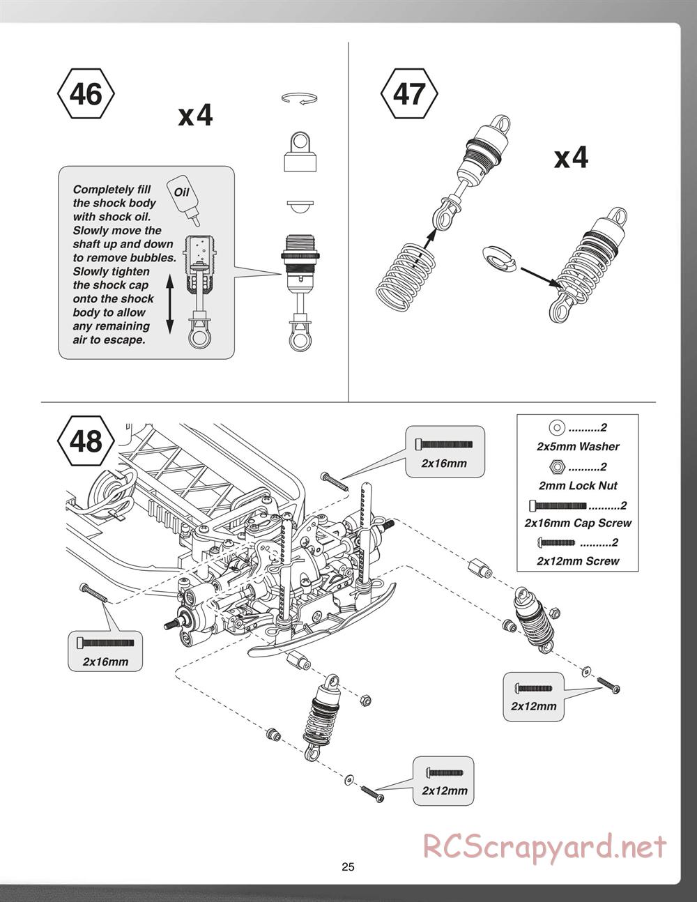 Duratrax - Vendetta Rally - Manual - Page 25