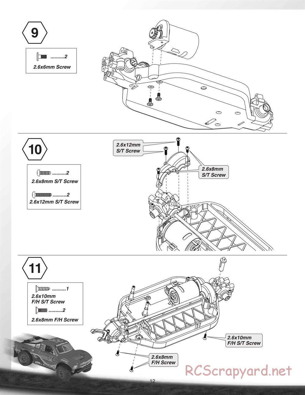 Duratrax - Vendetta SC - Manual - Page 12