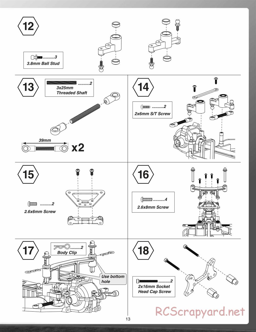 Duratrax - Vendetta SC - Manual - Page 13