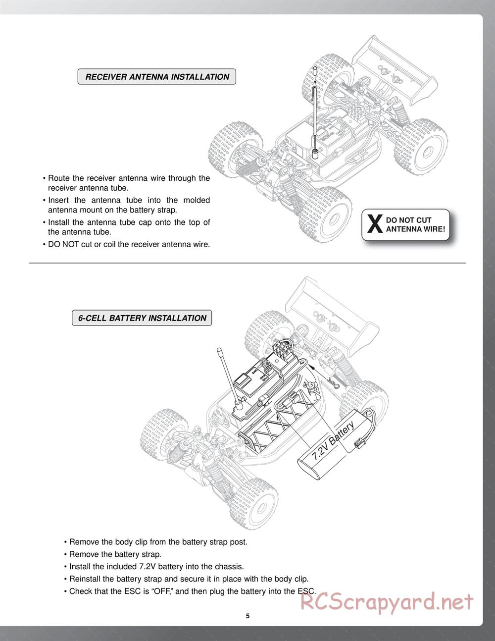 Duratrax - Vendetta ST - Manual - Page 5