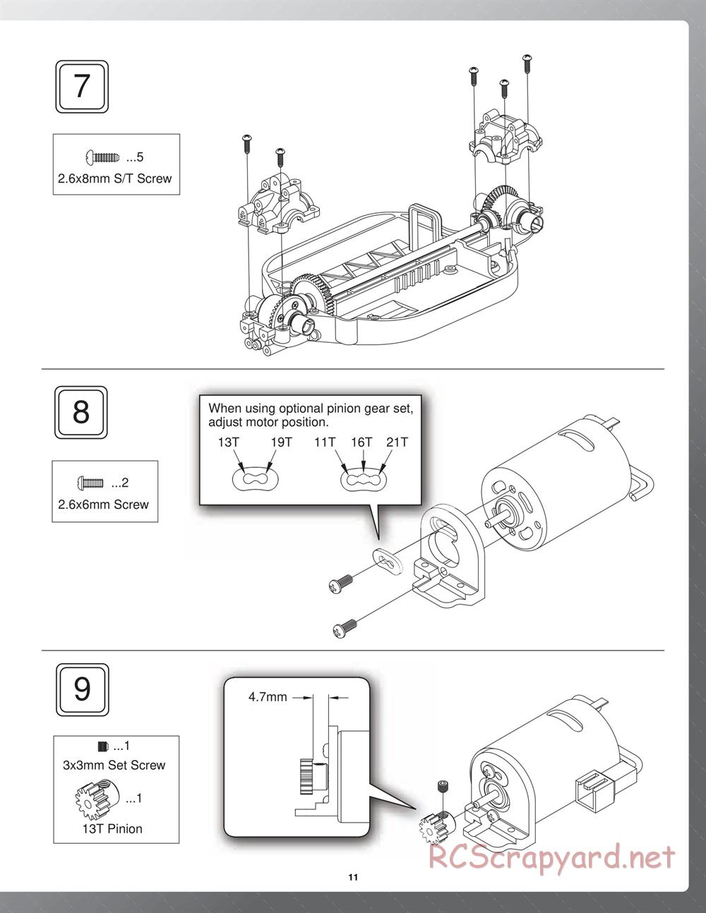 Duratrax - Vendetta ST - Manual - Page 11