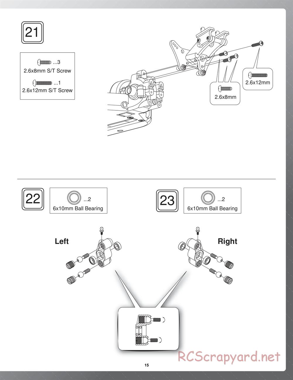 Duratrax - Vendetta ST - Manual - Page 15