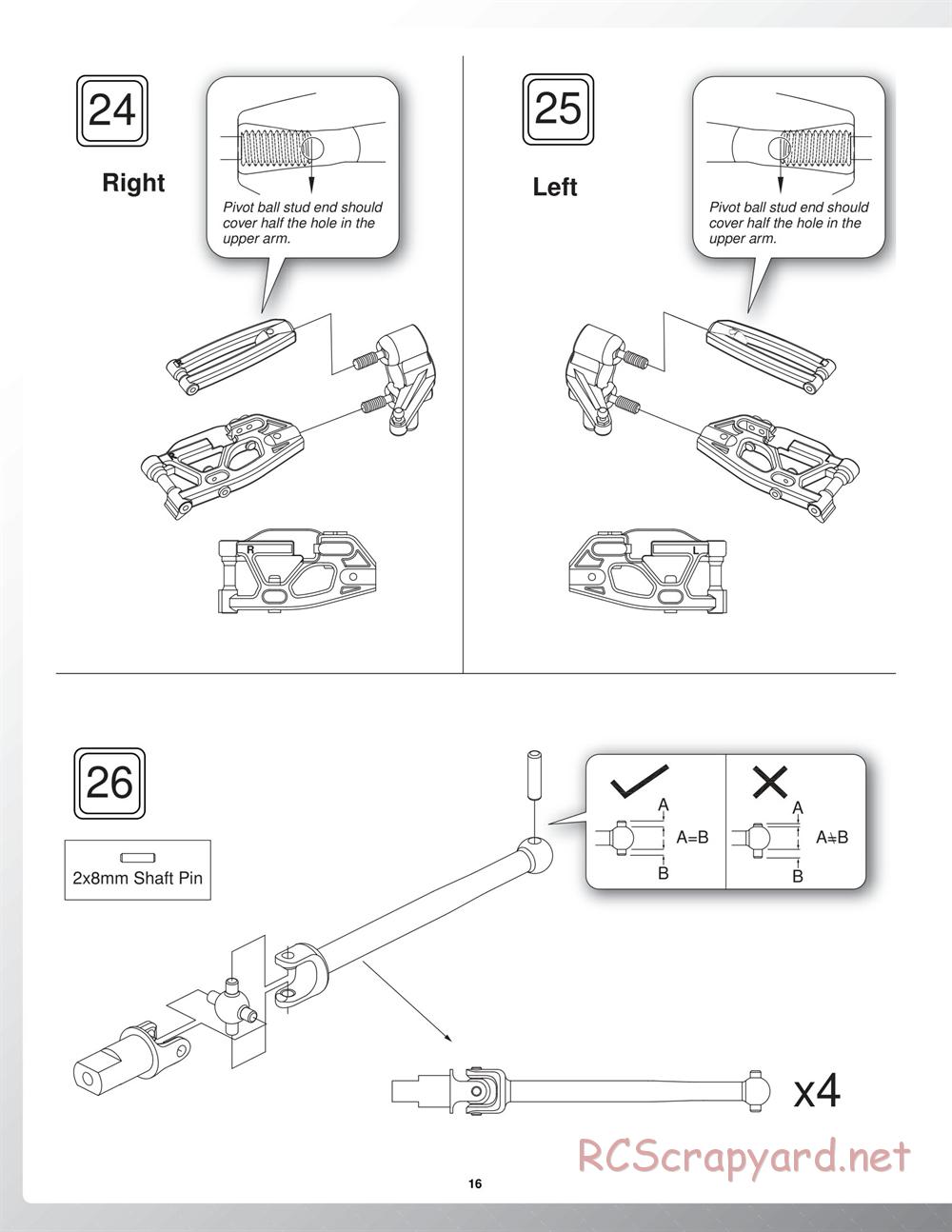 Duratrax - Vendetta ST - Manual - Page 16