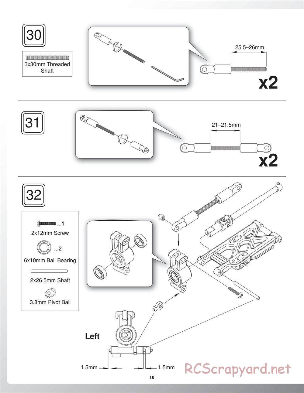 Duratrax - Vendetta ST - Manual - Page 18