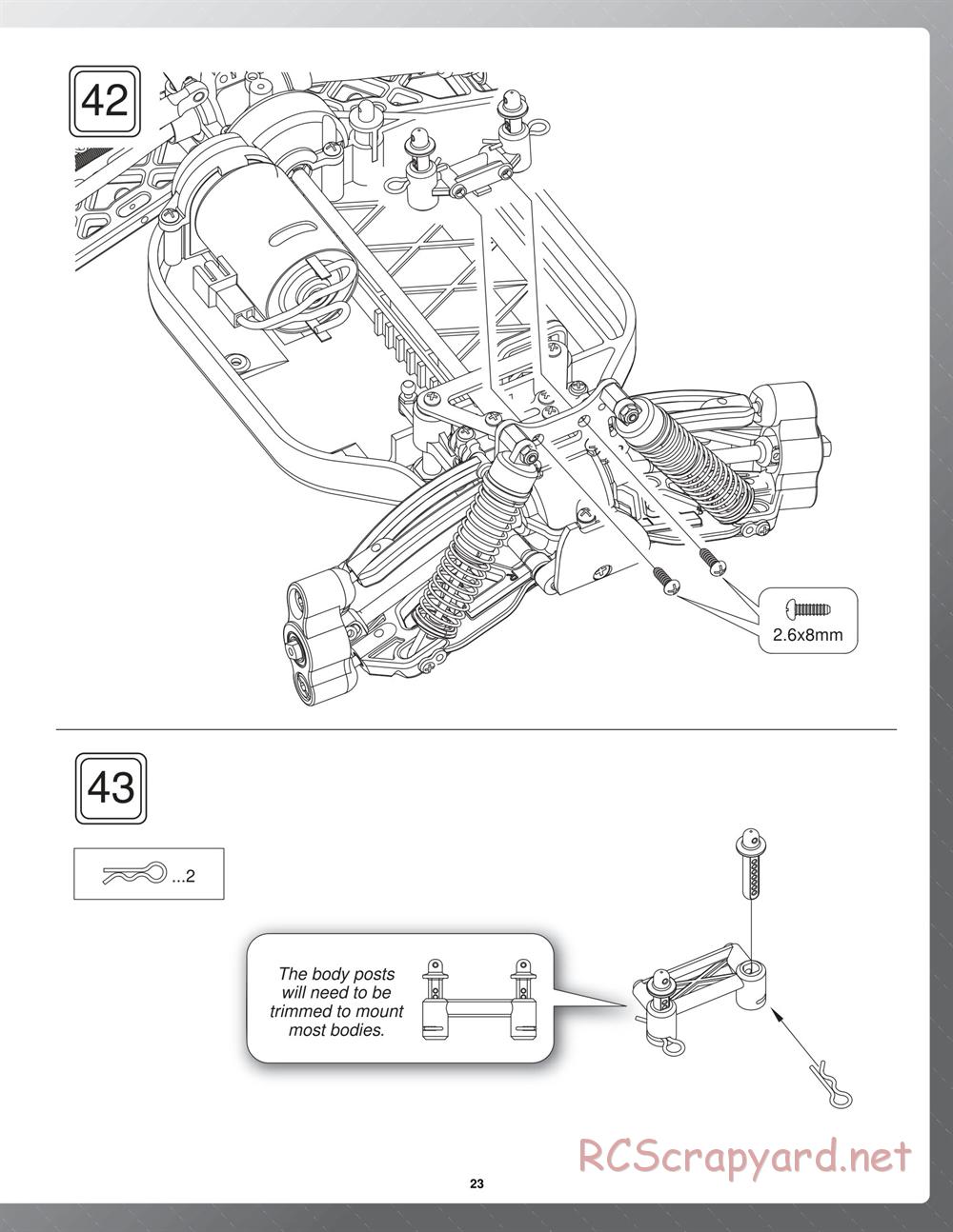 Duratrax - Vendetta ST - Manual - Page 23