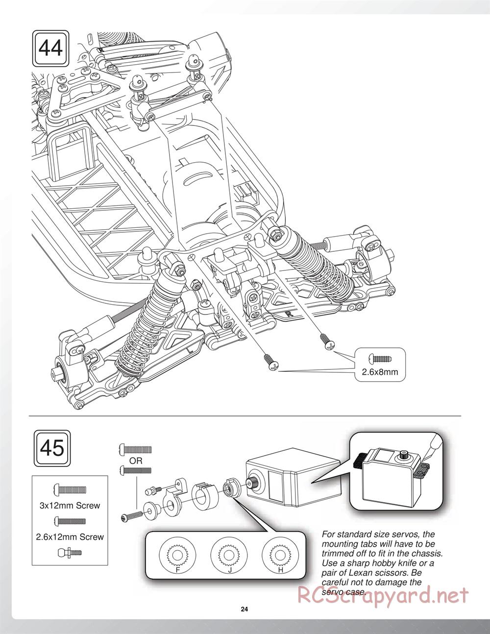 Duratrax - Vendetta ST - Manual - Page 24