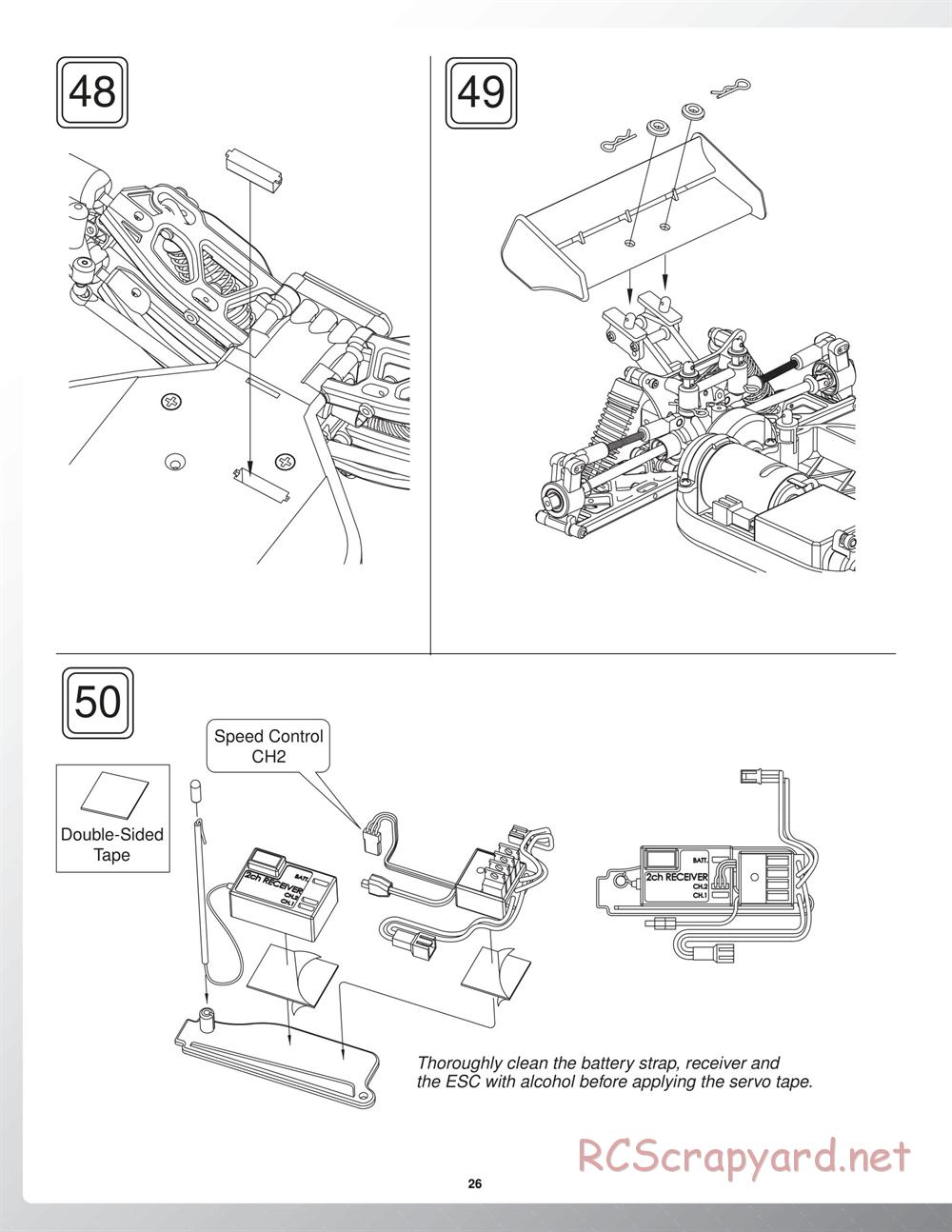 Duratrax - Vendetta ST - Manual - Page 26