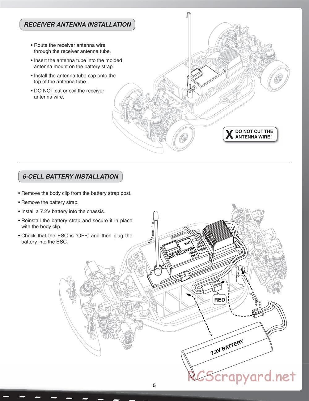 Duratrax - Vendetta TC - Manual - Page 5