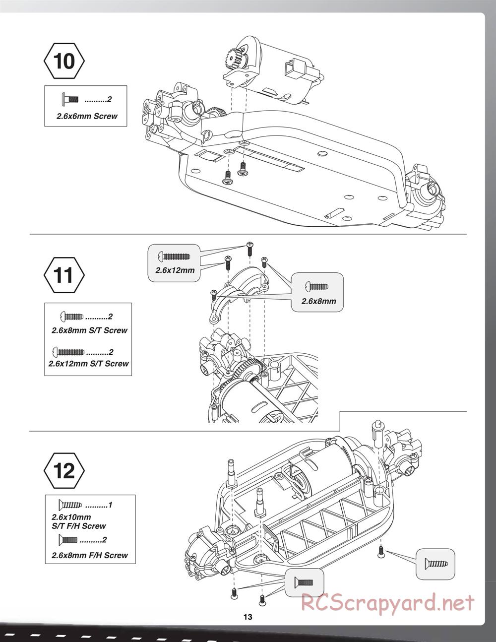 Duratrax - Vendetta TC - Manual - Page 13